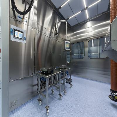 Industrial Sampling Booth