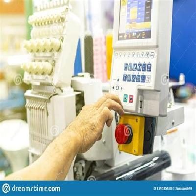 Textile Machine Control Panel