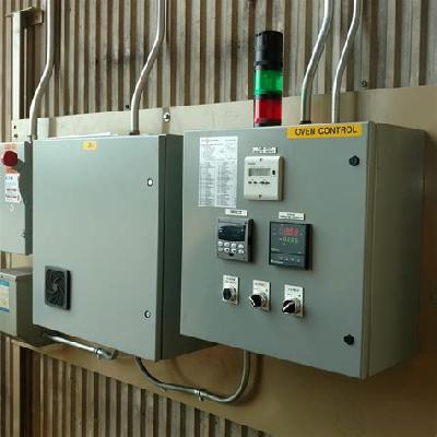 Industrial Gas Burner Control Panel