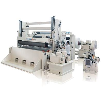 Double Drum Slitter Rewinder Machine