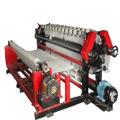 Roll To Roll Geogrid Fabric Slitting Rewinding Machine
