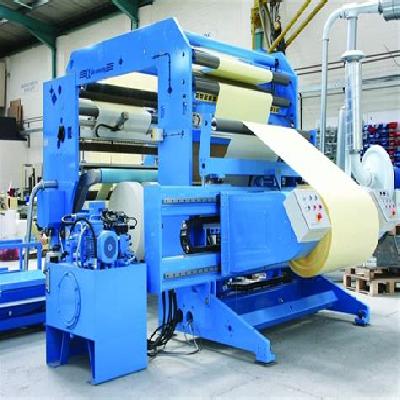 Roll To Roll Heavy Duty Slitter Rewinder Machine