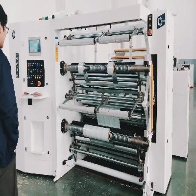 Textile Cloth And Fabric Slitter Rewinder Machine