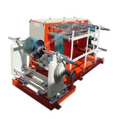 Winding Rewinding Machine With Multi Head Inkjet Printer