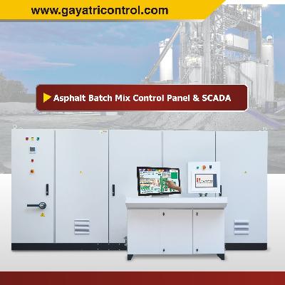 Asphalt Batch Mix Control Panel