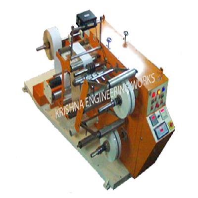 Doctoring Rewinding Machine With Slitting System