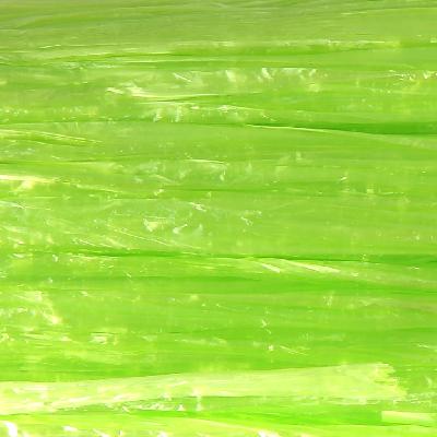 Synthetic Plain Glossy Green