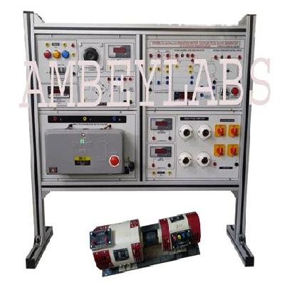 Dc Shunt Generator Coupled With Squirrel Cage Panel