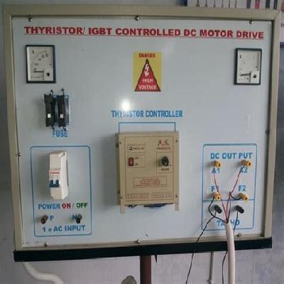 Thyristor IGBT Controlled DC Motor Drive