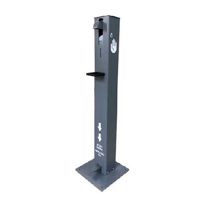 Mild Steel Foot Operated Hand Sanitizer Stand