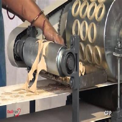 Semi Auto Pani Puri Making Machine