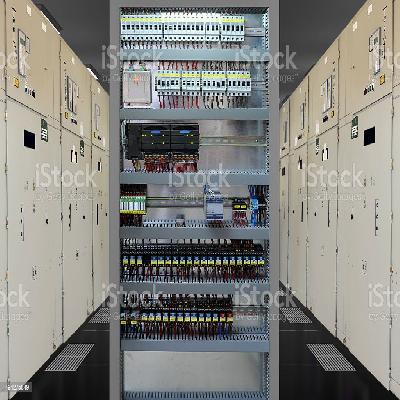 Industrial Electric Power Control Panel