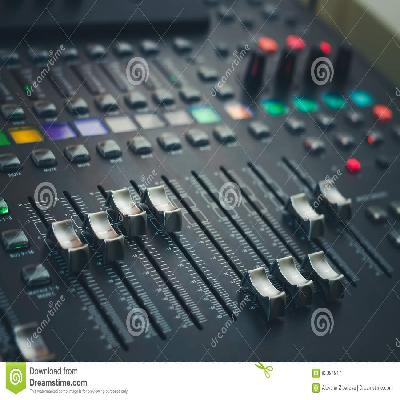 Digital Mixer Machine Control Panel