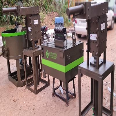 Semi Automatic Brick Making Machine
