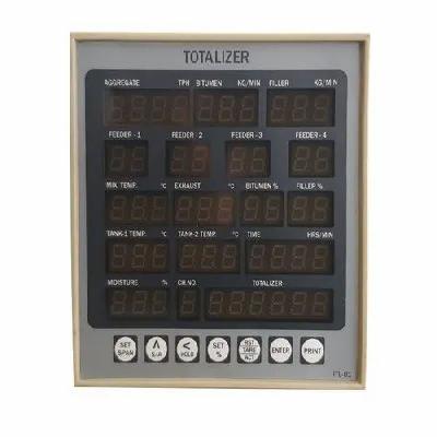 Drum Mix Plant Flow Control Totalizer