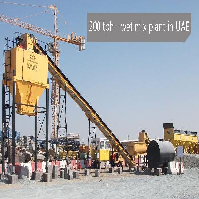 Wet Mix Macadam Plant
