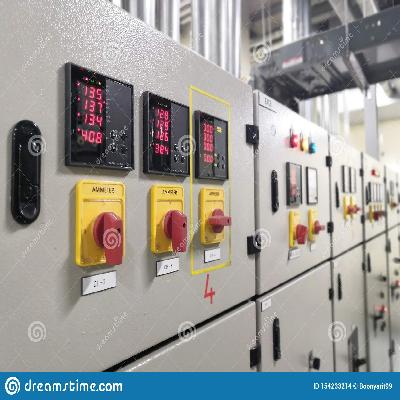 Electric Three Phase Switchboard Control Panel
