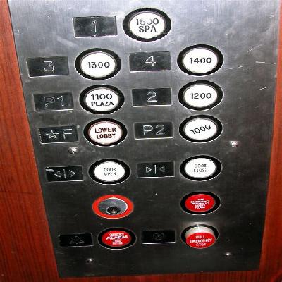 Elevator Control Panel Single Speed D04
