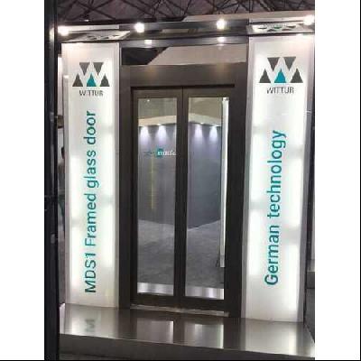 Wittur Half Vision SS Hl Finish Elevator Door