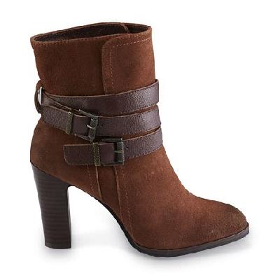 Brown Ladies Leather Boot