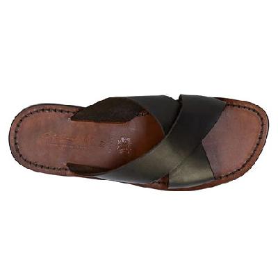 Brown Leather Slippers