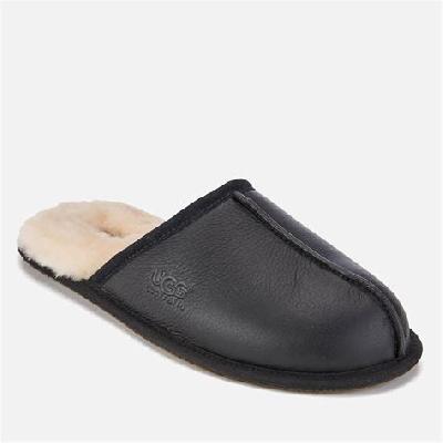 Mens Leather Slipper