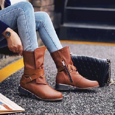 Women Leather Boots