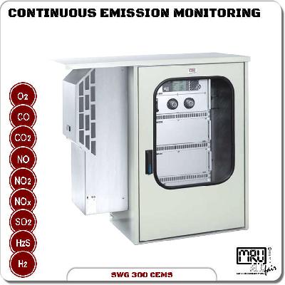 emission monitoring boiler (continuous gas monitoring)