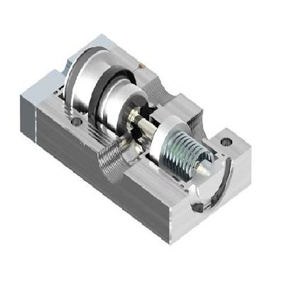 Dual sensing poppet valve