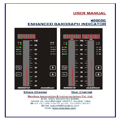 40005E Bar Graph Indicator