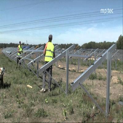 Erection of Solar Project
