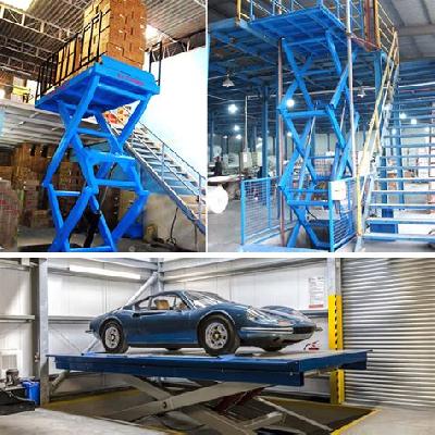 High Scissor Cargo Goods Lift