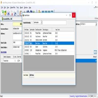 Hotel Billing Software