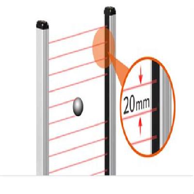 Autonics safety Curtain Area Sensor