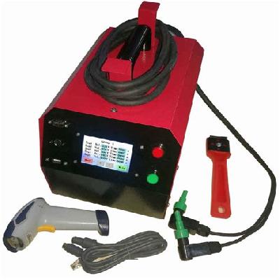 Electro Fusion welding machine Meter with barcode scanner