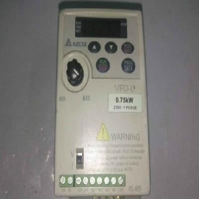 Delta VFD004l21A 0 5hp 0 4kw 230v 1 3Ph Single Phase