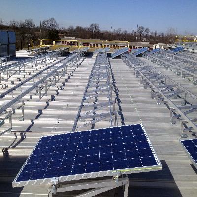 Solar Panel Mounting Structure