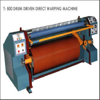 Pneumatic Drum Driven Warping Machine