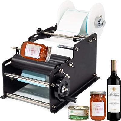 Manual Label Applicator for the Round Bottle