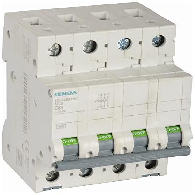 HPL 63A Four Pole MCB