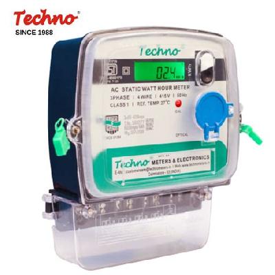 Three Phase Lcd Type Meter