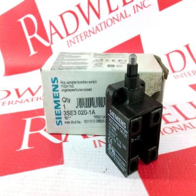 Siemens 1NO 1NC Contact Limit Switch 3SE3020-1A