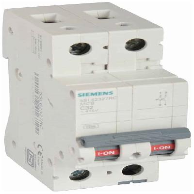 Siemens 32A 2 Pole Miniature Circuit Breaker 5SL42327RC StocK
