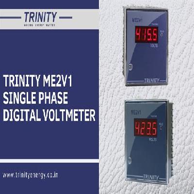 SINGLE PHASE DIGITAL VOLTMETER-ME2V1