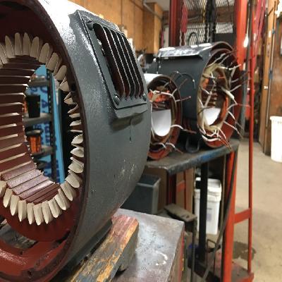 Electric Motor Rewinding