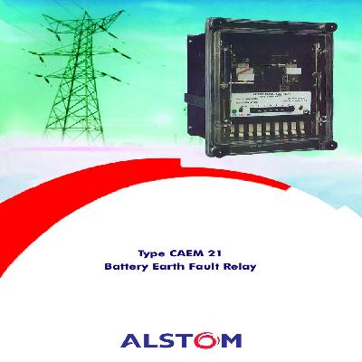 Alstom Caem 21 Battery Earth Fault Relay