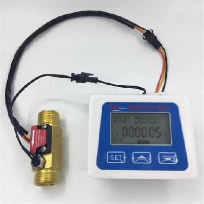 Digital Flow Meter with Sensors