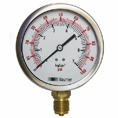 Baumer Temperature Gauge