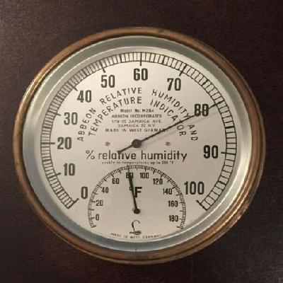 Relative Temperature Humidity Indicator