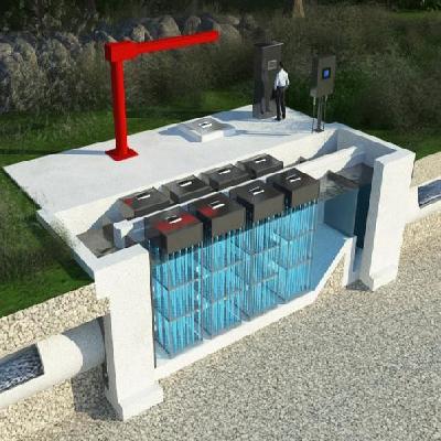 Uv System For Water Treatment Plant